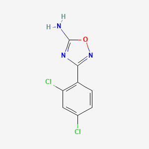 3-(2,4-Dichlorophenyl)-1,2,4-oxadiazol-5-amine