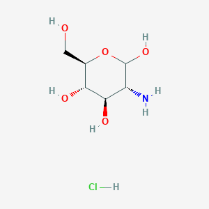 molecular formula C6H14ClNO5 B2900299 Glucosamine hydrochloride CAS No. 1078691-95-8; 576-44-3; 66-84-2