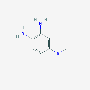 molecular formula C8H13N3 B2900301 N4,N4-dimethylbenzene-1,2,4-triamine CAS No. 85545-58-0