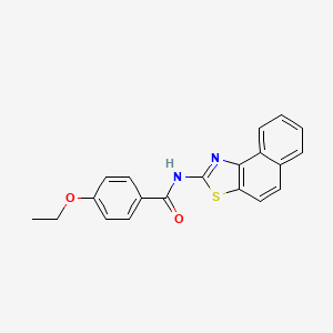 N-benzo[e][1,3]benzothiazol-2-yl-4-ethoxybenzamide