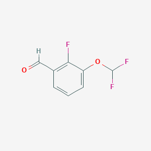 3-(Difluoromethoxy)-2-fluorobenzaldehyde