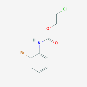 molecular formula C9H9BrClNO2 B2900389 2-chloroethyl N-(2-bromophenyl)carbamate CAS No. 99548-44-4
