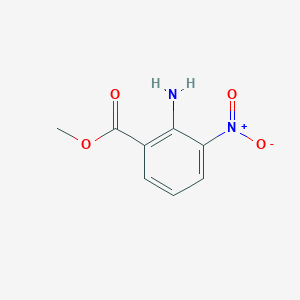 molecular formula C8H8N2O4 B029004 2-アミノ-3-ニトロ安息香酸メチル CAS No. 57113-91-4