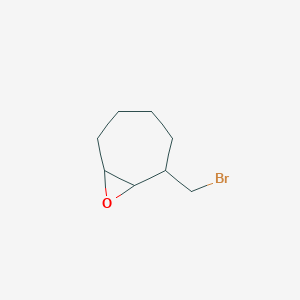 molecular formula C8H13BrO B2900544 2-(Bromomethyl)-8-oxabicyclo[5.1.0]octane CAS No. 2248345-65-3