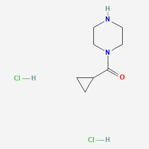 1-Cyclopropanecarbonylpiperazine dihydrochloride