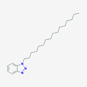 molecular formula C22H37N3 B290059 1-hexadecyl-1H-1,2,3-benzotriazole 