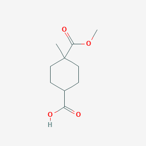 4-(Methoxycarbonyl)-4-methylcyclohexanecarboxylic acid