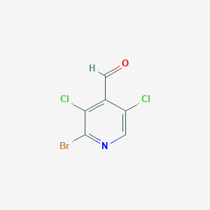 2-Bromo-3,5-dichloroisonicotinaldehyde