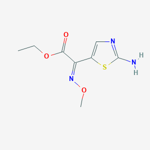 Ethyl (2-amino-1,3-thiazol-5-yl)(methoxyimino)acetate