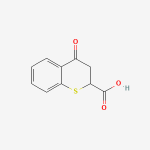 molecular formula C10H8O3S B2900639 4-Oxo-2-thiochromanecarboxylic acid CAS No. 226924-15-8