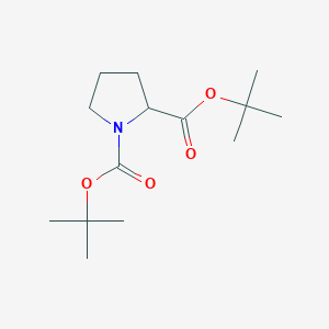 1,2-Di-tert-butyl pyrrolidine-1,2-dicarboxylate