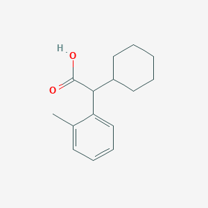 2-Cyclohexyl-2-(2-methylphenyl)acetic acid