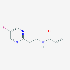 N-[2-(5-Fluoropyrimidin-2-yl)ethyl]prop-2-enamide