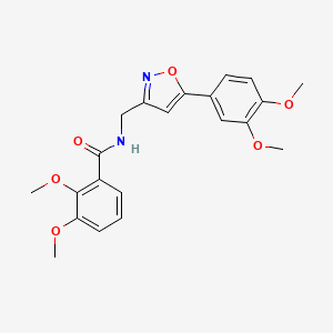 N-((5-(3,4-dimethoxyphenyl)isoxazol-3-yl)methyl)-2,3-dimethoxybenzamide