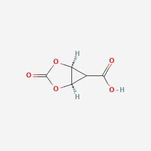 (1R,5S)-3-Oxo-2,4-dioxabicyclo[3.1.0]hexane-6-carboxylic acid