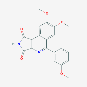 7,8-dimethoxy-5-(3-methoxyphenyl)-1H-pyrrolo[3,4-c]isoquinoline-1,3(2H)-dione