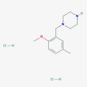 1-(2-Methoxy-5-methylbenzyl)piperazine dihydrochloride