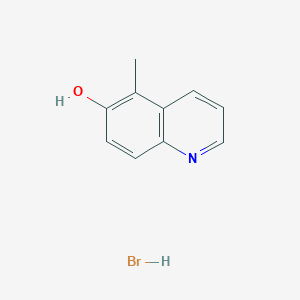 molecular formula C10H10BrNO B2900895 5-Methylquinolin-6-ol;hydrobromide CAS No. 2287282-74-8