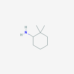 molecular formula C8H17N B2900969 2,2-Dimethylcyclohexan-1-amine CAS No. 24247-77-6
