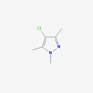 molecular formula C6H9ClN2 B2900982 4-chloro-1,3,5-trimethyl-1H-pyrazole CAS No. 56079-15-3