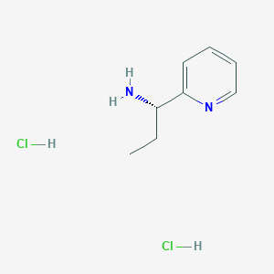 B2901013 (S)-1-(pyridin-2-yl)propan-1-amine dihydrochloride CAS No. 128995-76-6; 339312-61-7