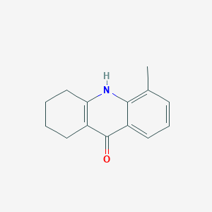 molecular formula C14H15NO B2901095 5-methyl-2,3,4,10-tetrahydro-1H-acridin-9-one CAS No. 5778-98-3