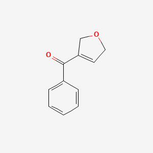 molecular formula C11H10O2 B2901109 (2,5-Dihydrofuran-3-yl)(phenyl)methanone CAS No. 119476-25-4