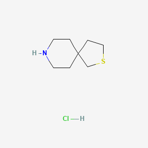 molecular formula C8H16ClNS B2901187 2-Thia-8-azaspiro[4.5]decane hcl CAS No. 1909316-85-3