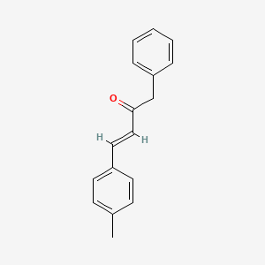 molecular formula C17H16O B2901212 4-(4-Methylphenyl)-1-phenyl-3-buten-2-one CAS No. 38661-85-7