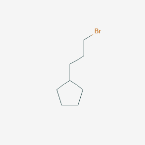 molecular formula C8H15Br B2901214 (3-Bromopropyl)cyclopentane CAS No. 34094-20-7