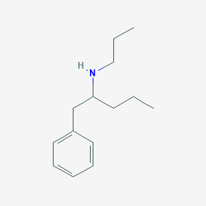 B2901215 (1-Phenylpentan-2-yl)(propyl)amine CAS No. 119485-94-8