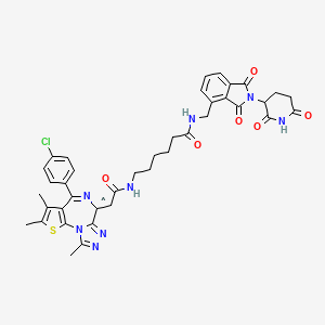 molecular formula C39H39ClN8O6S B2901316 PROTAC BET Degrader-10 CAS No. 1957234-97-7