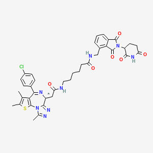 molecular formula C39H39ClN8O6S B2901316 PROTAC BET 降解剂-10 CAS No. 1957234-97-7