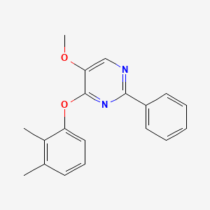 4-(2,3-Dimethylphenoxy)-5-methoxy-2-phenylpyrimidine