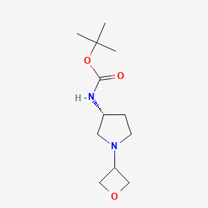 (R)-tert-butyl 1-(oxetan-3-yl)pyrrolidin-3-ylcarbamate