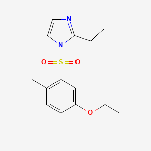 1-((5-ethoxy-2,4-dimethylphenyl)sulfonyl)-2-ethyl-1H-imidazole
