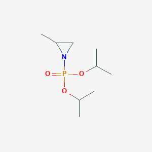molecular formula C9H20NO3P B2901577 CC1N(C1)P(OC(C)C)(OC(C)C)=O CAS No. 2265921-86-4
