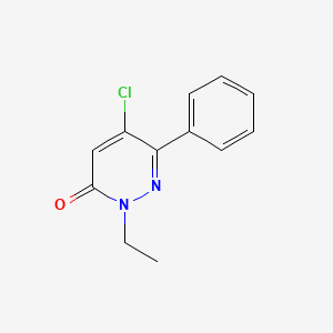 5-chloro-2-ethyl-6-phenyl-3(2H)-pyridazinone