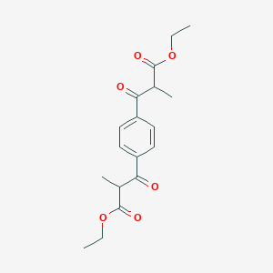 Ethyl 3-[4-(3-ethoxy-2-methyl-3-oxopropanoyl)phenyl]-2-methyl-3-oxopropanoate