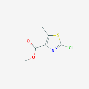molecular formula C6H6ClNO2S B2901600 Methyl 2-chloro-5-methylthiazole-4-carboxylate CAS No. 1378819-18-1
