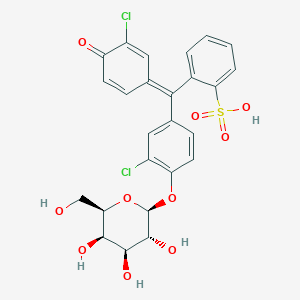 molecular formula C25H22Cl2O10S B2901605 Chlorophenol Red-beta-D-galactopyranoside CAS No. 201685-76-9; 99792-79-7