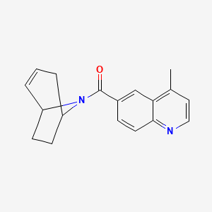 (1R,5S)-8-azabicyclo[3.2.1]oct-2-en-8-yl(4-methylquinolin-6-yl)methanone