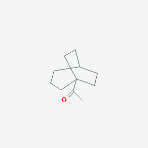 molecular formula C11H18O B2901655 1-(Bicyclo[3.2.2]nonan-1-yl)ethan-1-one CAS No. 80606-51-5
