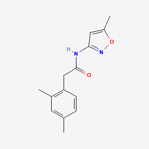 2-(2,4-dimethylphenyl)-N-(5-methylisoxazol-3-yl)acetamide