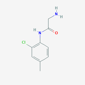 molecular formula C9H11ClN2O B2901722 N-(2-chloro-4-methylphenyl)glycinamide CAS No. 1039843-69-0