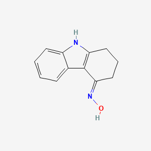 molecular formula C12H12N2O B2901724 (4E)-1,2,3,9-Tetrahydro-4H-carbazol-4-one oxime CAS No. 903906-73-0