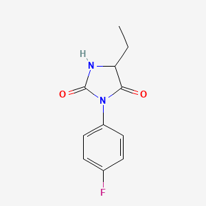 5-Ethyl-3-(4-fluorophenyl)imidazolidine-2,4-dione