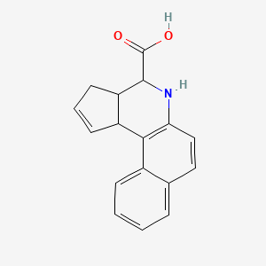 3a,4,5,11c-tetrahydro-3H-benzo[f]cyclopenta[c]quinoline-4-carboxylic acid