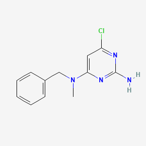 N~4~-benzyl-6-chloro-N~4~-methyl-2,4-pyrimidinediamine