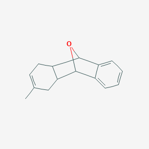 molecular formula C15H16O B290184 11-Methyl-15-oxatetracyclo[6.6.1.02,7.09,14]pentadeca-2,4,6,11-tetraene 